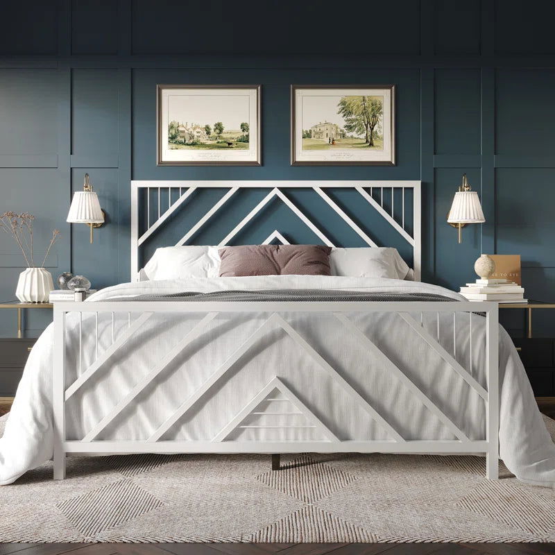 MetalCraft Arched Iron Bed - Furnishiaa -  -